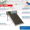 Máy nước nóng năng lượng mặt trời MEGASUN KAS SUPER 180 lít - 1818KAS-SUPER