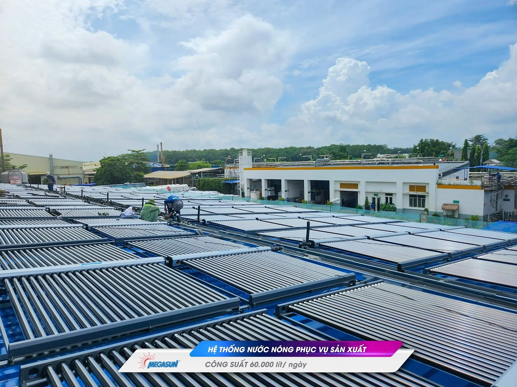 Hệ thống nước nóng Megasun Công ty Tantec